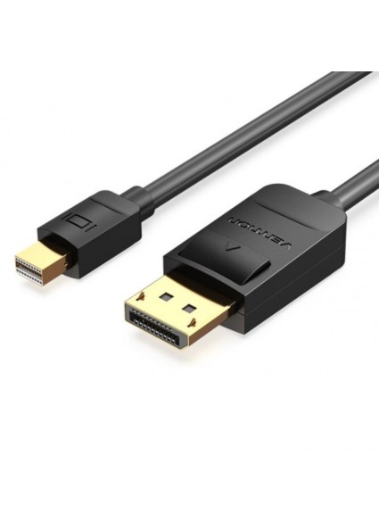 VENTION Mini DisplayPort to DisplayPort Cable 1.5M Black (HAABG) (VENHAABG)