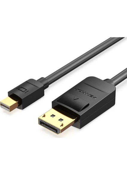 VENTION Mini DisplayPort to DisplayPort Cable 2M Black (HAABH) (VENHAABH)