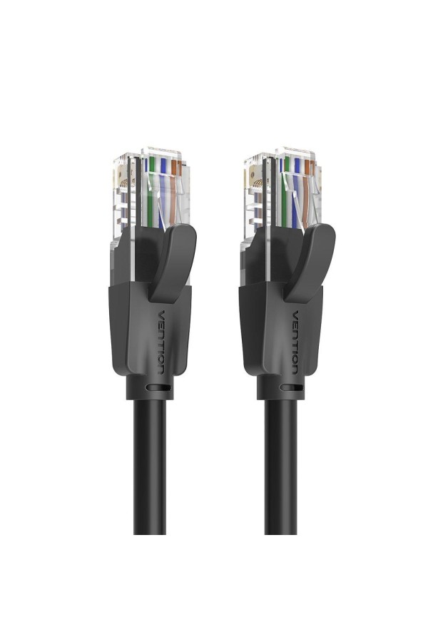 VENTION Cat.6 UTP Patch Ethernet Cable 1M Black (IBEBF) (VENIBEBF)