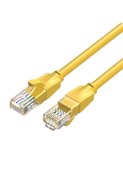 VENTION Cat.6 UTP Patch Ethernet Cable 1M Yellow (IBEYF) (VENIBEYF)