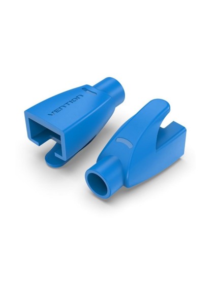 VENTION RJ45 Strain Relief Boots Blue PVC Type 100-Pack (IODL0-100) (VENIODL0-100)