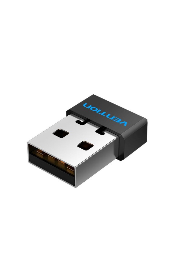 VENTION USB Wi-Fi Adapter 2.4G Black ABS Type (KDRB0) (VENKDRB0)