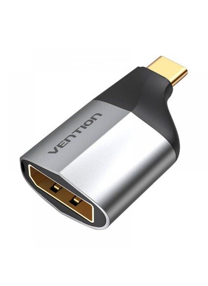 VENTION Type-C to DisplayPort Adapter Gray Metal Type (TCCH0) (VENTCCH0)