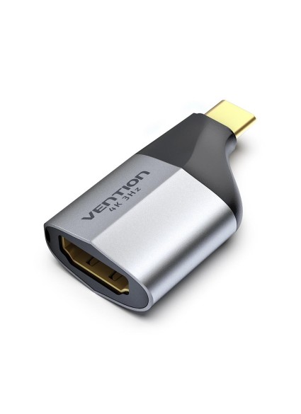 VENTION Type-C to HDMI Adapter Gray Aluminum Alloy Type (TCDH0) (VENTCDH0)