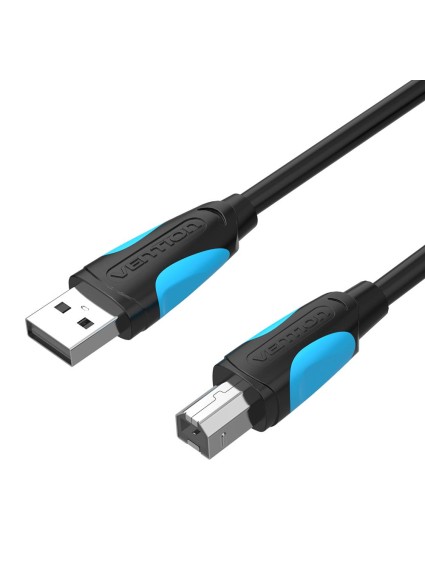 VENTION USB 2.0 A Male to B Male Print Cable 3M Black (VAS-A16-B300) (VENVAS-A16-B300)