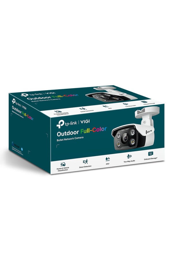 TP-LINK IP κάμερα VIGI C340, 2.8mm, 4MP, PoE, SD, IP67, Ver. 2.0