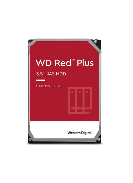 Western Digital Red Plus NAS Hard Drive 4TB 3.5