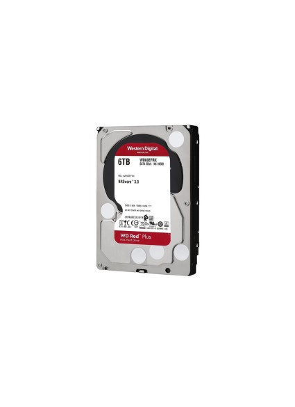 Western Digital Red Plus NAS Hard Drive 6TB 3.5