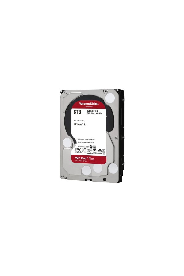 Western Digital Red Plus NAS Hard Drive 6TB 3.5