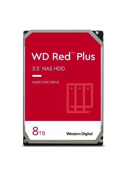 Western Digital Red Plus NAS Hard Drive 8TB 3.5