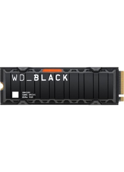 Western Digital 2TB Black SN850X M.2 PCIe 4.0 Heatsink (WDS200T2XHE) (WDS200T2XHE)