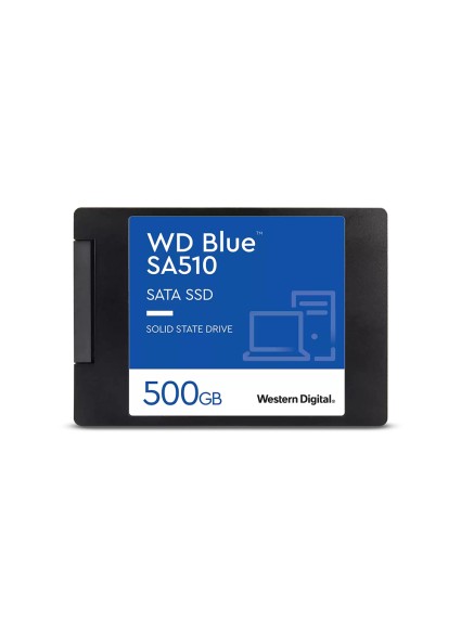 Western Digital Blue SA510 SATA SSD 500GB 2.5”/7mm Cased (WDS500G3B0A)