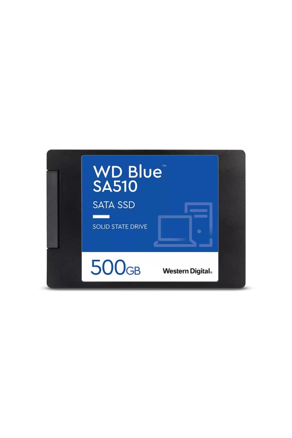 Western Digital Blue SA510 SATA SSD 500GB 2.5”/7mm Cased (WDS500G3B0A)