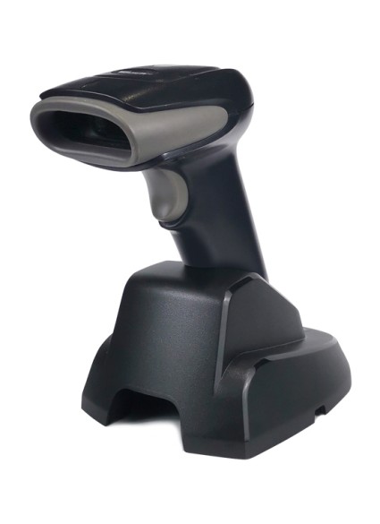 WINSON barcode scanner WNI-6223, 1D & 2D, ασύρματο, 2600mAh, με βάση φόρτισης, μαύρο