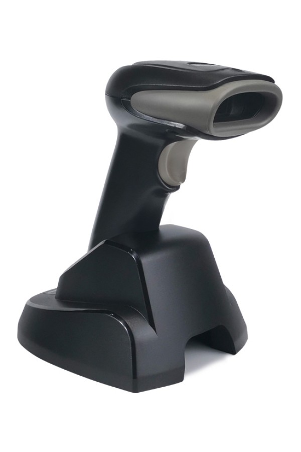 WINSON barcode scanner WNI-6223, 1D & 2D, ασύρματο, 2600mAh, με βάση φόρτισης, μαύρο