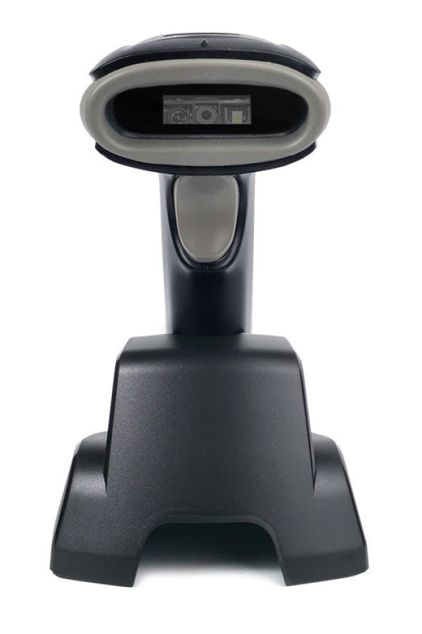 WINSON barcode scanner WNI-6223, 1D & 2D, ασύρματο, 2600mAh, με βάση φόρτισης, μαύρο