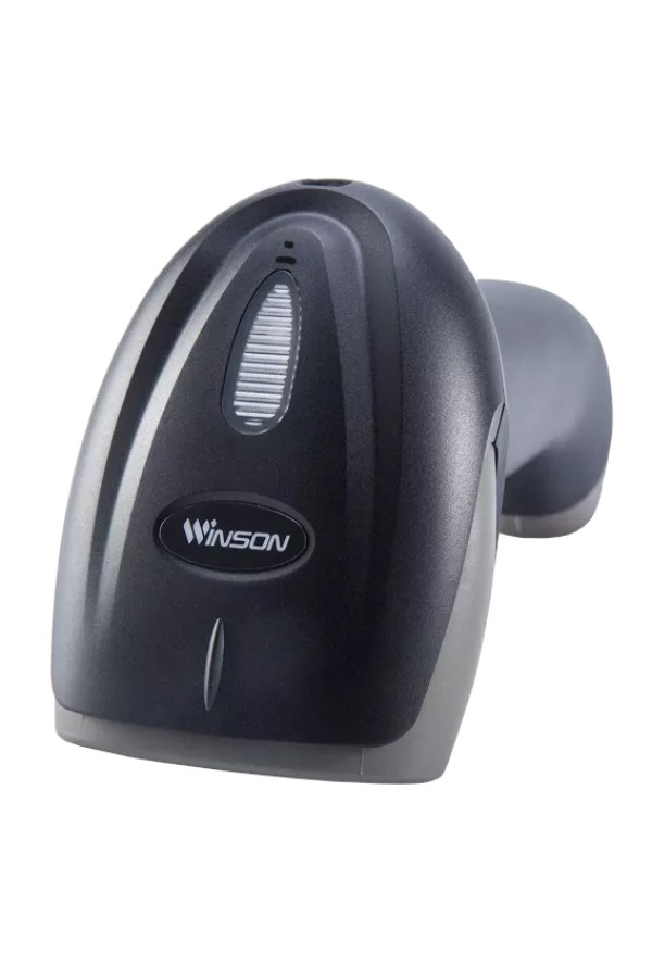 WINSON barcode scanner 1D/2D WNI-6712, ασύρματη/ενσύρματη σύνδεση, μαύρο
