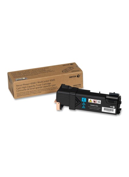 XEROX PHASER 6500, WC 6505 HC CYAN TONER (2.5k) (106R01594) (XER106R01594)