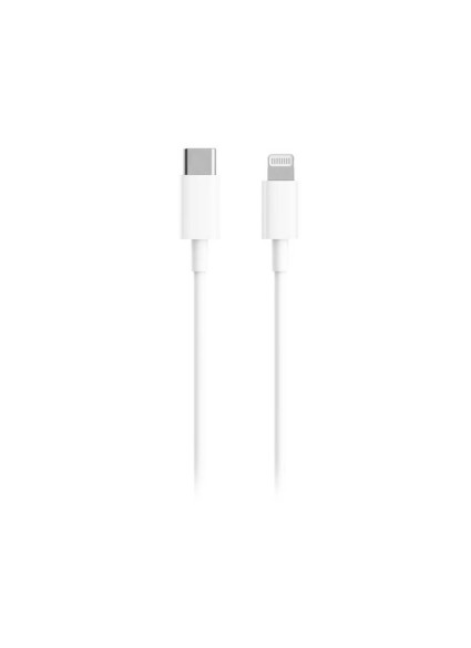 Xiaomi Regular USB 2.0 Cable USB-C male - Lightning Λευκό 1m (BHR4421GL) (XIABHR4421GL)
