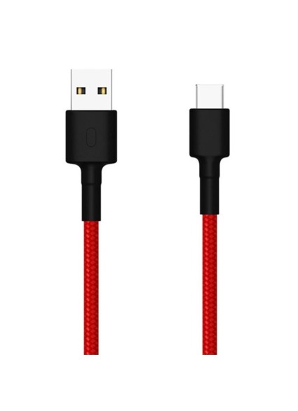 Xiaomi Mi Braided USB Type-C Cable 100cm Red (SJV4110GL) (XIASJV4110GL)