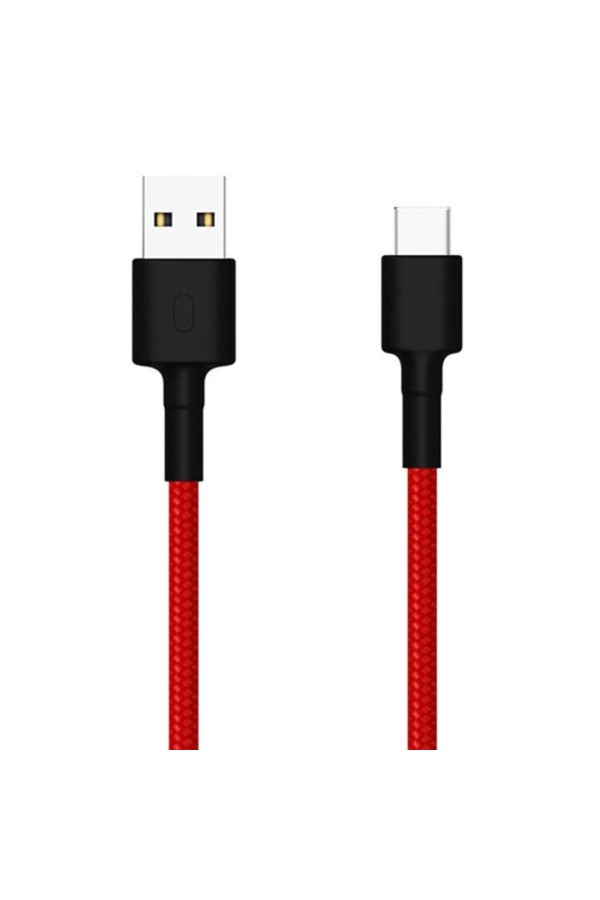 Xiaomi Mi Braided USB Type-C Cable 100cm Red (SJV4110GL) (XIASJV4110GL)