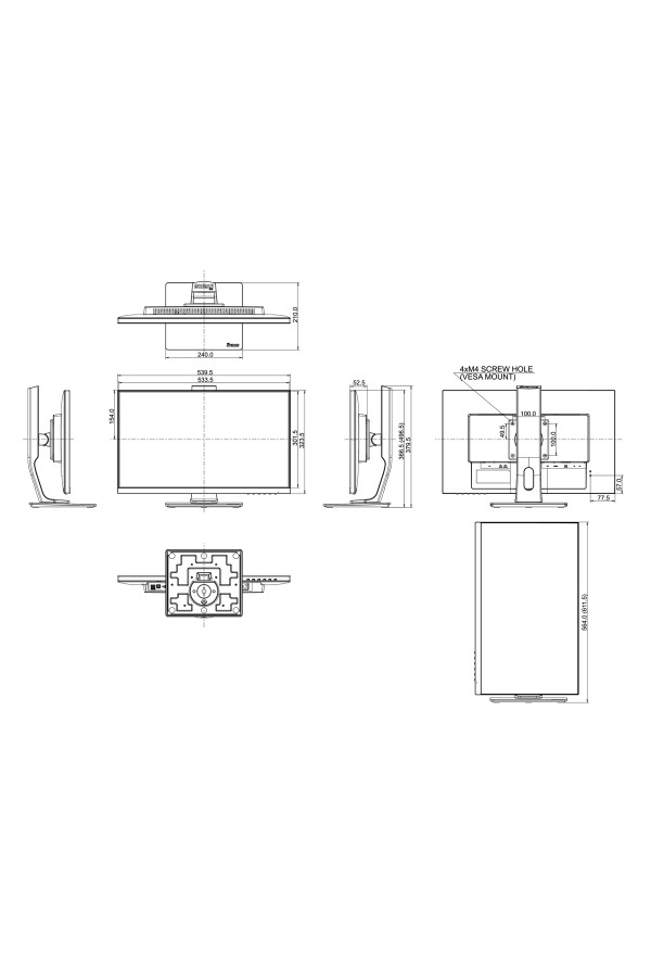 IIYAMA οθόνη ProLite XUB2492HSU, IPS-LED, 23.8