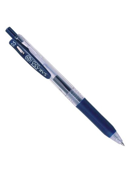 Zebra Sarasa Clip Gel Pen 0.5 Μπλε Μαύρο (ZB-14315) (ZEB14315)