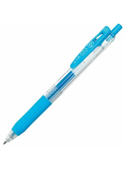 Zebra Sarasa Clip Gel Pen 0.5 Γαλάζιο (ZB-14318) (ZEB14318)