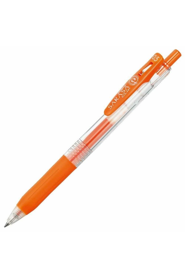 Zebra Sarasa Clip Gel Pen 0.5 Πορτοκαλί (ZB-14319) (ZEB14319)