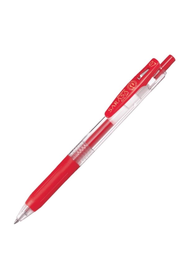 Zebra Sarasa Clip Gel Pen 0.7 Κόκκινο (ZB-14323) (ZEB14323)