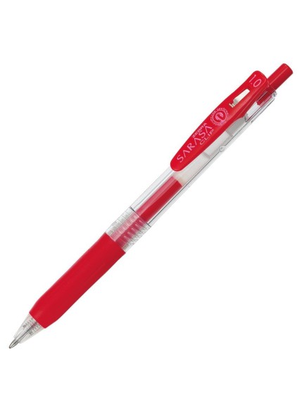 Zebra Sarasa Clip Gel Pen 1.0 Κόκκινο (ZB-14333) (ZEB14333)