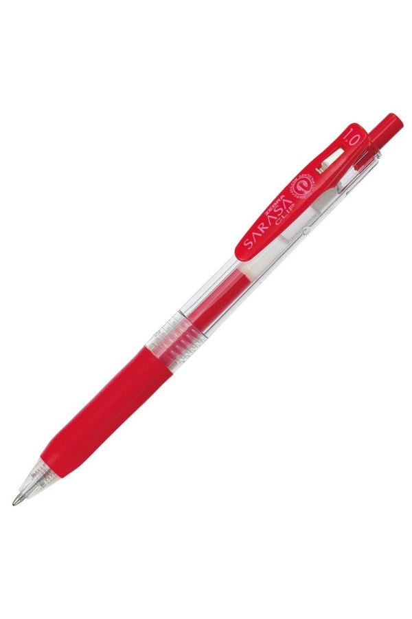 Zebra Sarasa Clip Gel Pen 1.0 Κόκκινο (ZB-14333) (ZEB14333)