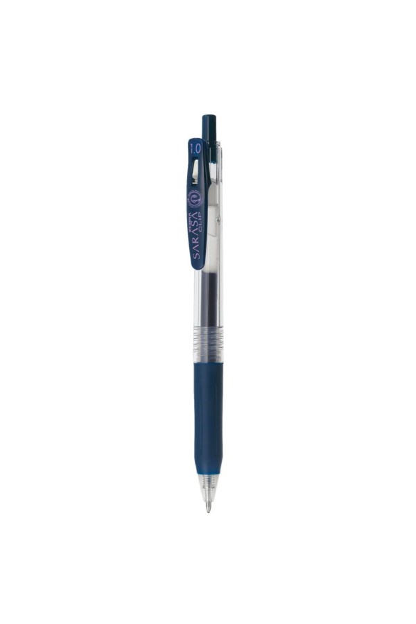 Zebra Sarasa Clip Gel Pen 1.0 Μπλε Μαύρο (ZB-14334) (ZEB14334)