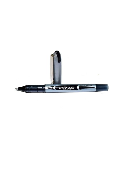 Zebra AX5 Zebroller Silver RollerPen 0,5mm Black (ZB-15981Z) (ZEBZB-15981Z)